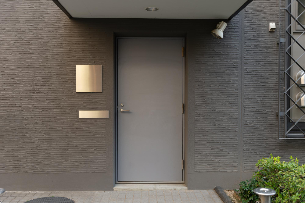 Memphis Solid Steel Front Door